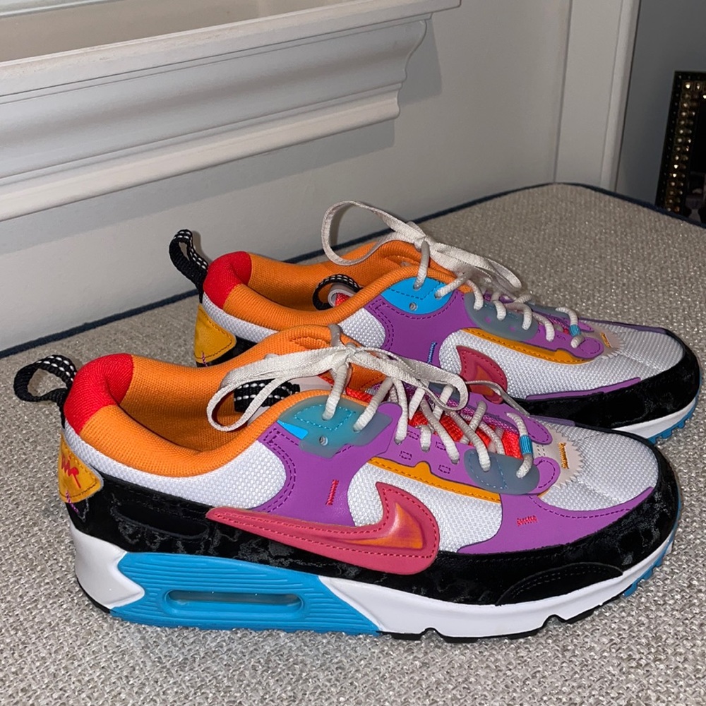 Nike Air Max 90 Futura Sneaker white/crimson/fuchsia dream